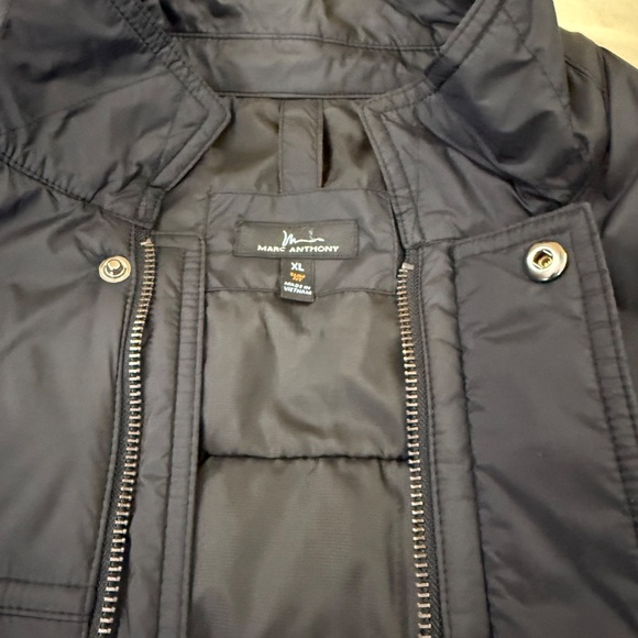 Marc Anthony Black Quilted Jacket – XL Slim Fit – Lightweight, Clean, Minimal - Picture 2 of 10